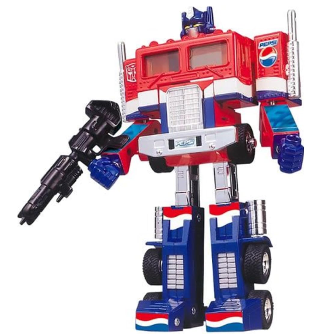 タカラ　トランスフォーマ　ペプシコンボイ、新品 新品未開封｜ペプシコンボイ トランスフォーマー｜PEPSI CONVOY